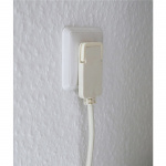 Virtajatkojohto 2 m H05VV-F 3G1.5 IP20 Valkoinen