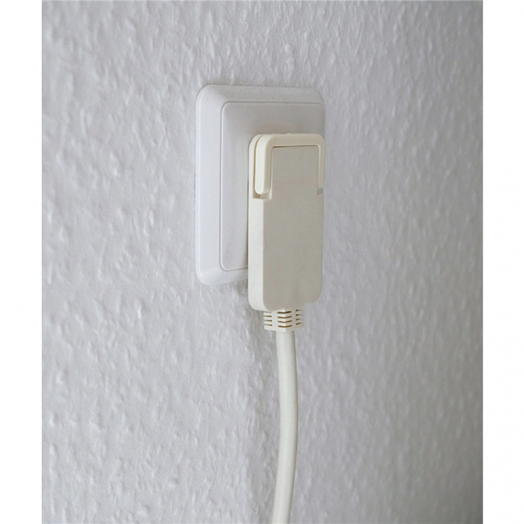 Virtajatkojohto 2 m H05VV-F 3G1.5 IP20 Valkoinen