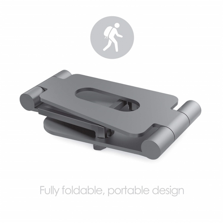 Desire2 Pöytäteline Älypuhelin ja Tabletti Musta