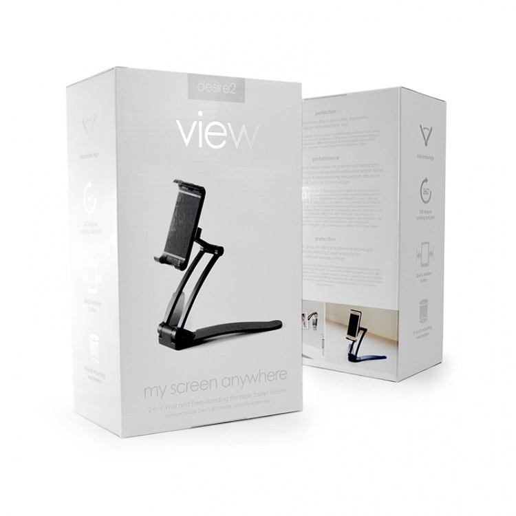 Desire2 Tablet-teline 2-in-1 seinä ja kannettava 11,0