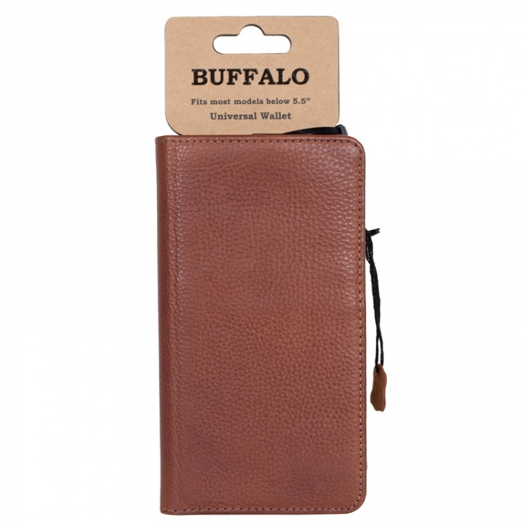 Buffalo Lompakko Universal Ruskea