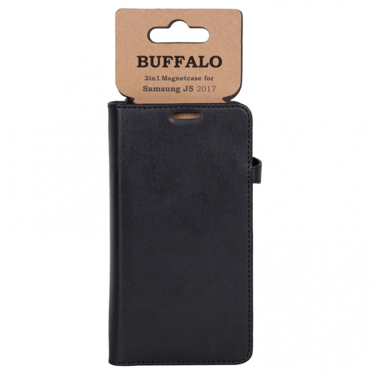 Buffalo Lompakko Samsung J5 2017 Musta