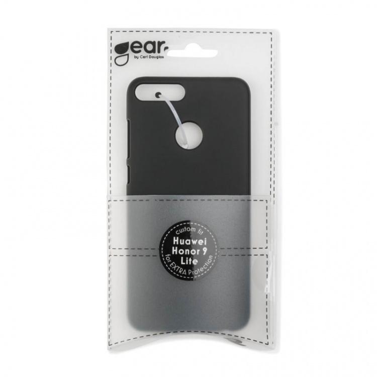 Gear Suojakuori Musta - Huawei Honor 9 Lite