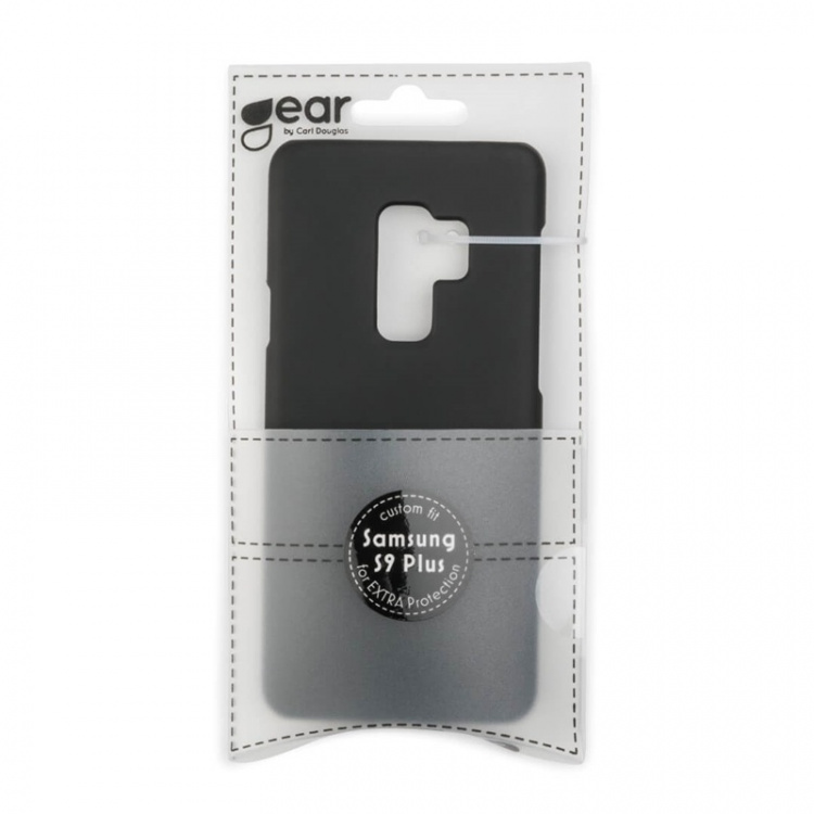Gear Suojakuori Musta - Samsung S9 Plus