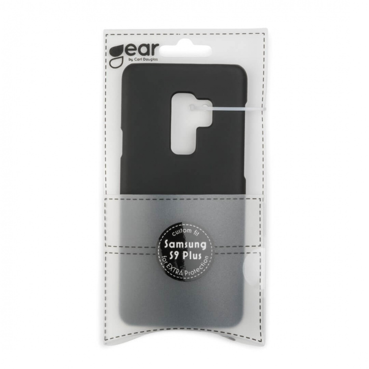 Gear Suojakuori Musta - Samsung S9 Plus