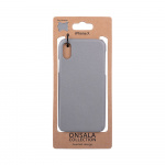 Onsala COLLECTION Suojakuori Nahka iPhoneX/Xs Harmaa Onsala COLLECTION Suojakuori Nahka iPhoneX/Xs Harmaa