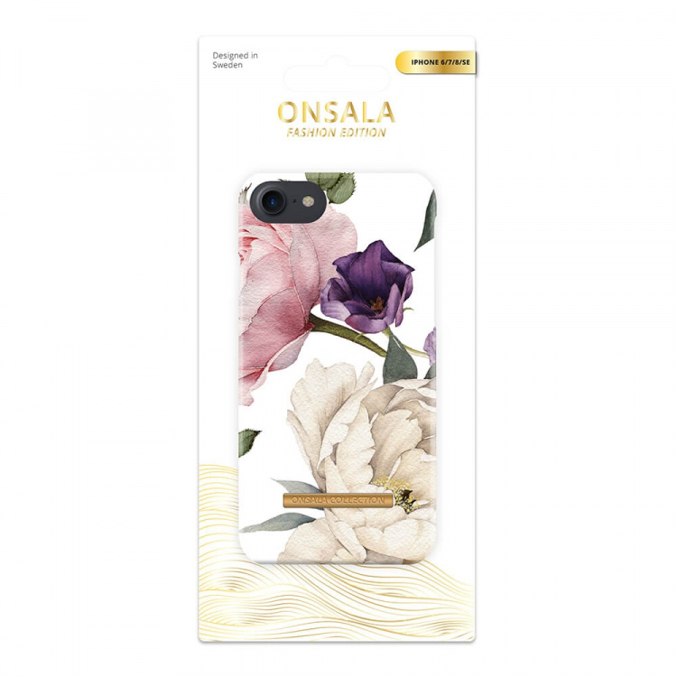 Onsala COLLECTION Suojakuori Matta Rose Garden iPhone6/7/8/SE