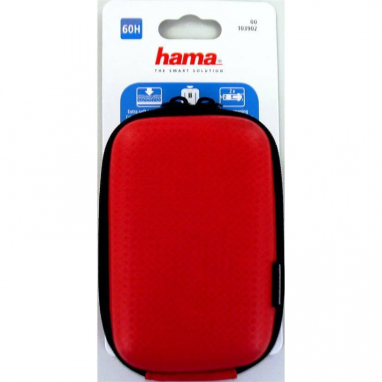 Hama Hardcase Carbon Style 60H Red