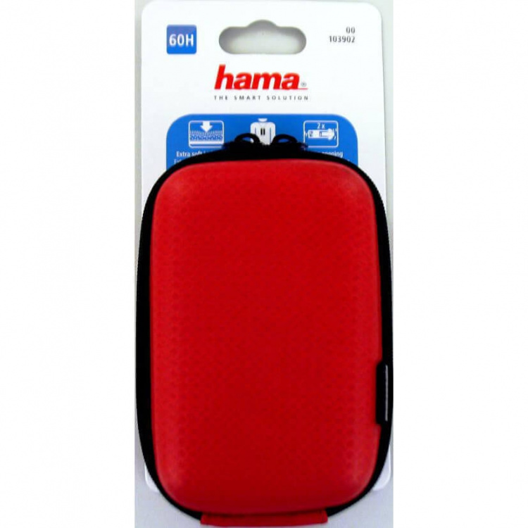 Hama Hardcase Carbon Style 60H Red
