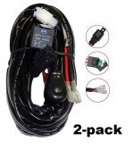 2-pakkainen relekaapelisarja 40A kytkimellä, LED-rampeille ja lisävaloille