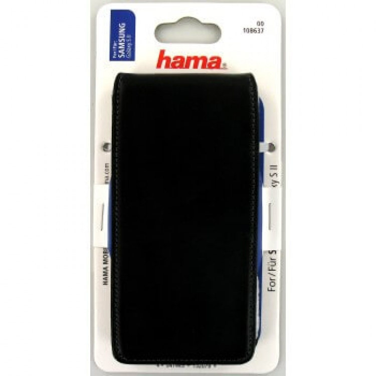 Hama Mobil Laukku Samsung Galaxy SII Flip-Front Nahkaa Hama Mobil Laukku Samsung Galaxy SII Flip-Front Nahkaa