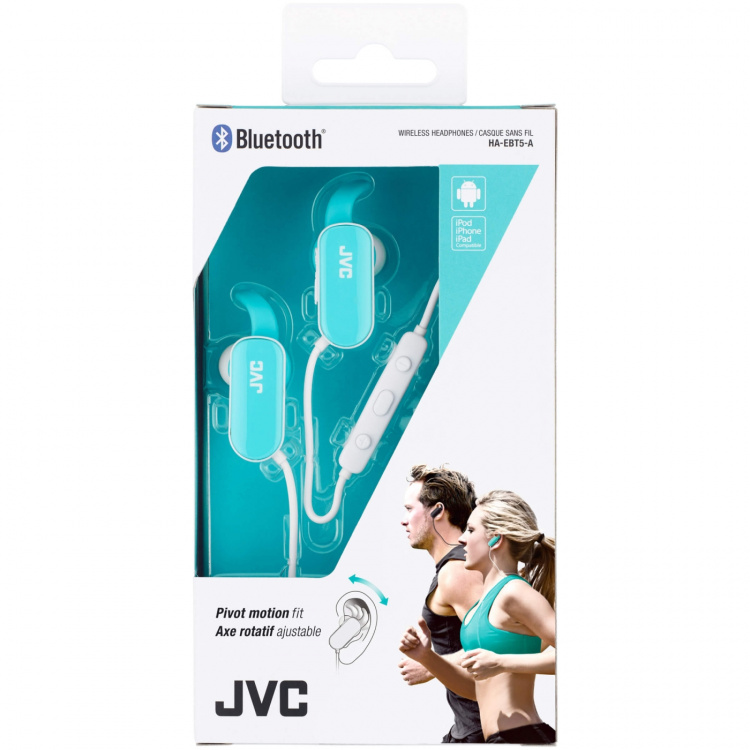 JVC Hörlur EBT5 Bluetooth In-Ear Blå JVC Hörlur EBT5 Bluetooth In-Ear Blå