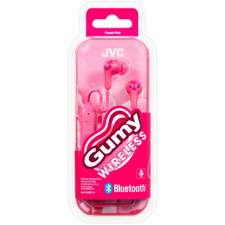 JVC Kuulokkeet FX9BT Gumy In-Ear Langaton Mic Roosa