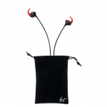 KitSound Hörlur Immerse Active ANC In-Ear Trådlös Röd