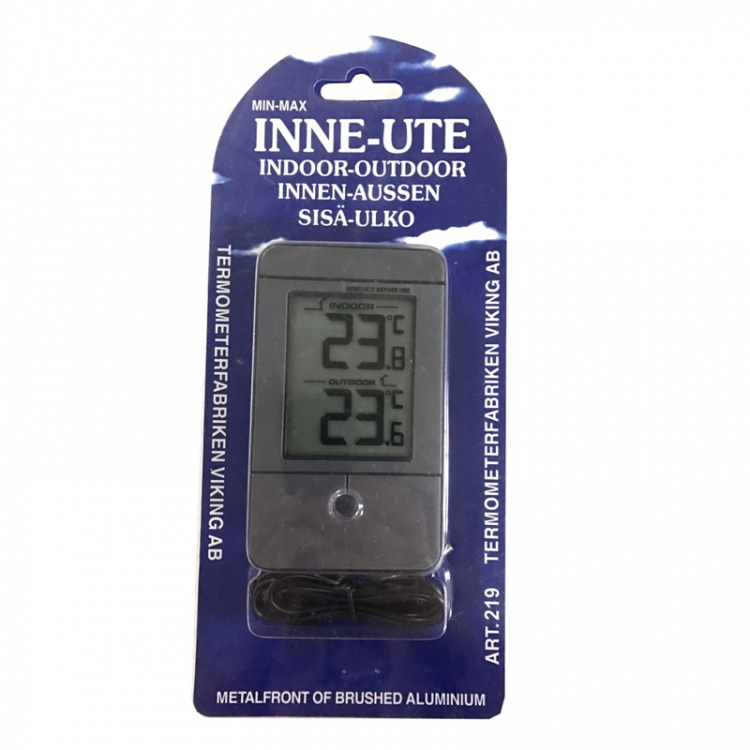 Termometerfabriken Digitaalinen sisä- & ulkoilman lämpömittari Termometerfabriken Digitaalinen sisä- & ulkoilman lämpömittari