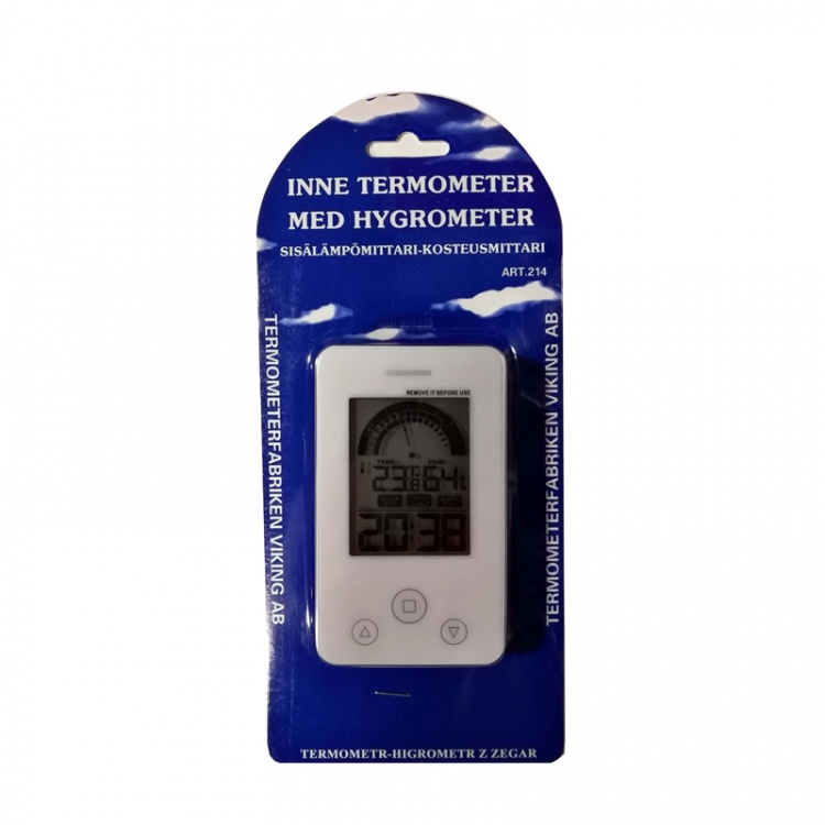 Termometerfabriken Sisälämpötilamittari Kosteusmittarilla Termometerfabriken Sisälämpötilamittari Kosteusmittarilla