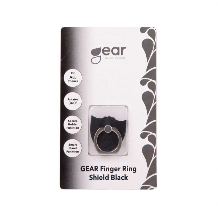 Gear Sormipidike Sköld Svart Matta Pyörivä Jalustatoiminnolla