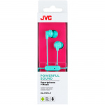 JVC Hörlur FR15 In-Ear Remote Mic Mint Blå JVC Hörlur FR15 In-Ear Remote Mic Mint Blå