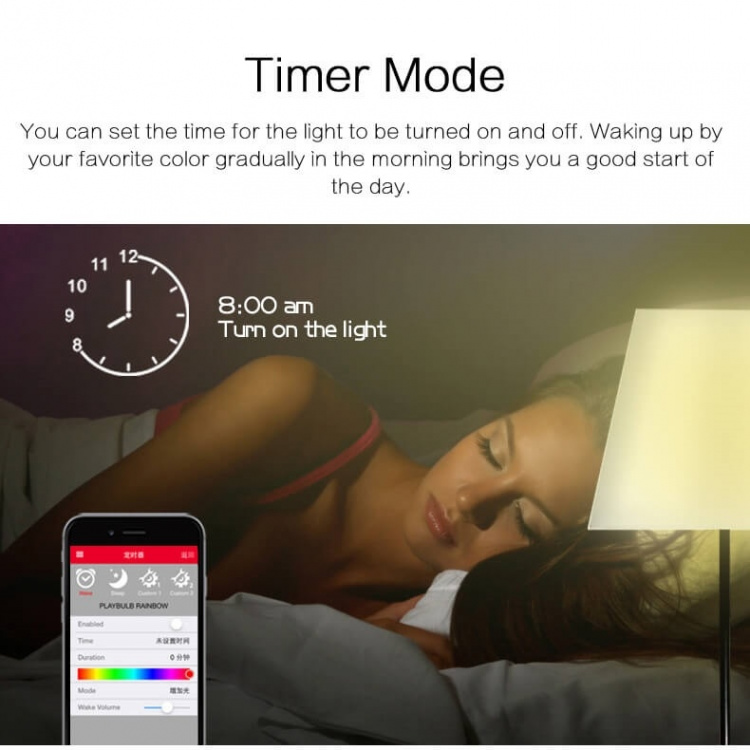 MiPow Playbulb Smart Valkoinen RGB BT 280lumen 5W E27 MiPow Playbulb Smart Valkoinen RGB BT 280lumen 5W E27