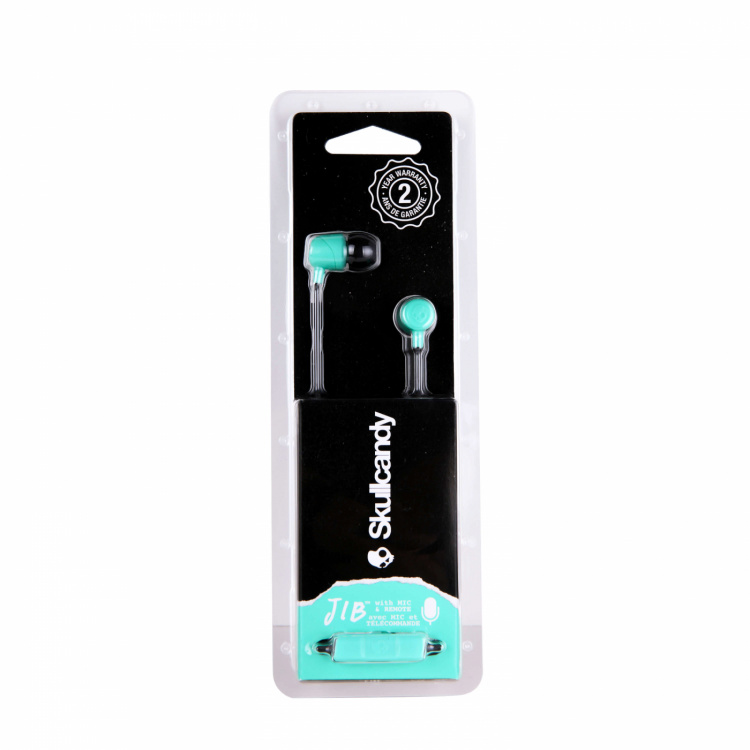 Skullcandy Hörlur JIB In-Ear Mic Mint/Grön