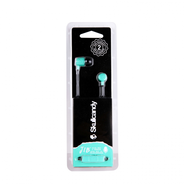 Skullcandy Hörlur JIB In-Ear Mic Mint/Grön