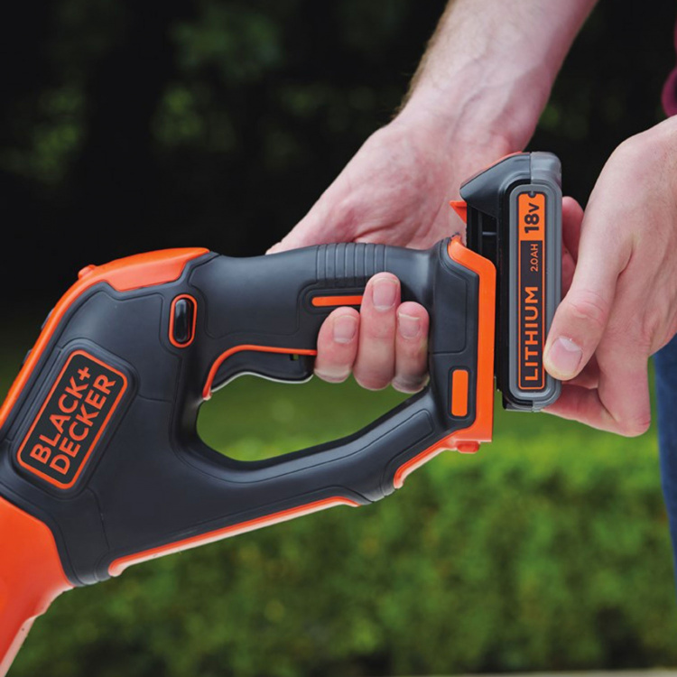 Black & Decker Grästrimmer 18V 28Cm 2,0AH Bat