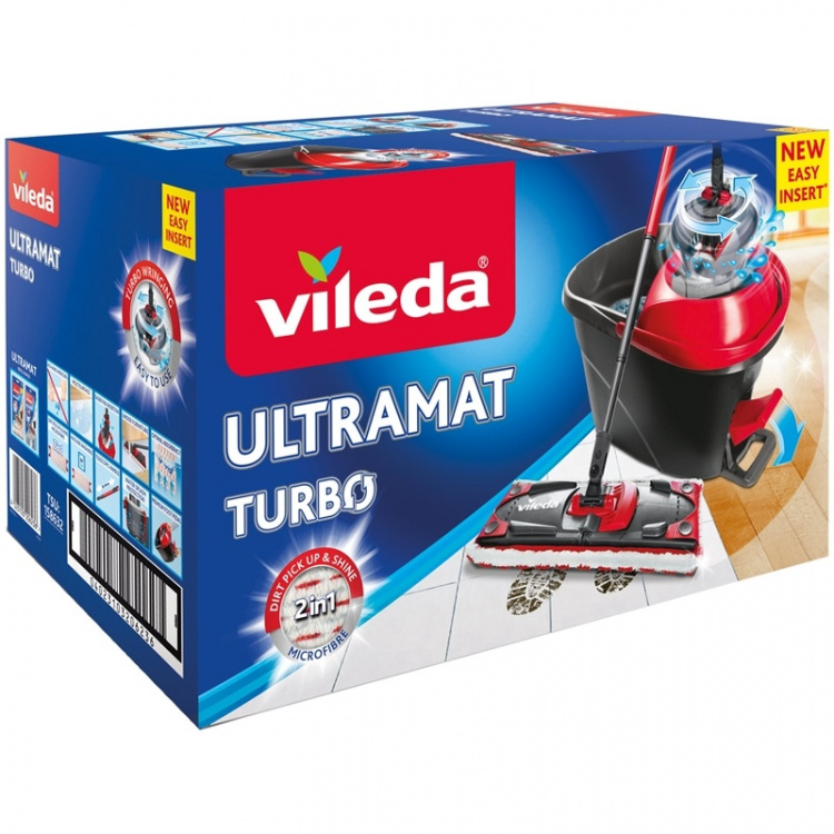 Vileda Mopp Easywring UltraMat Turbo Vileda Mopp Easywring UltraMat Turbo