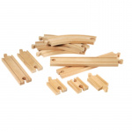 BRIO 33401 - Puujunaradan lisäosasarja, 11 osaa