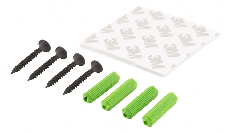 DELTACO seinäkiinnike 1. ja 2. sukupolven Apple TV:lle, musta DELTACO seinäkiinnike 1. ja 2. sukupolven Apple TV:lle, musta