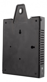 DELTACO mediatoistimen murtosuojateline, asennussarja, terästä, musta