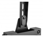 DELTACO mediatoistimen murtosuojateline, asennussarja, terästä, musta