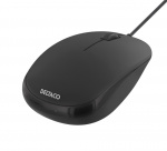 DELTACO hiiren ja näppäimistön sarja, pohjoism. asettelu, USB, musta