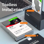 Kiintolevyn telakointiasema, USB-B, 3,5