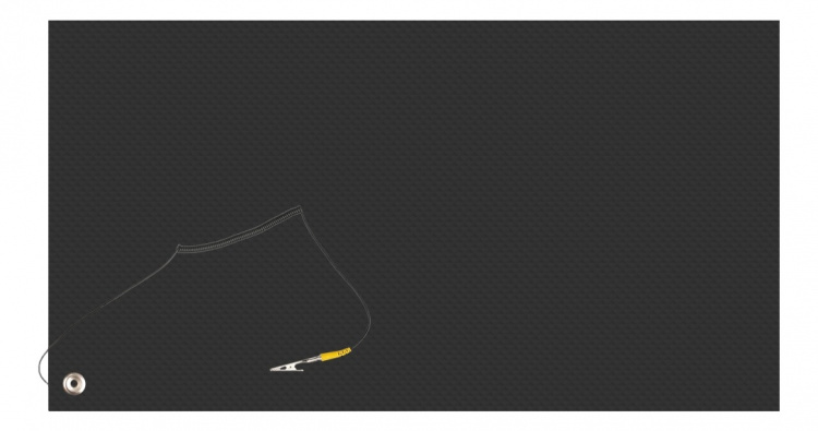 Antistaattinen matto, 700x500mm, musta