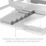 Desire2 Läppäriteline Supreme Lite Kannettava 6 eri korkeutta Hopea Desire2 Läppäriteline Supreme Lite Kannettava 6 eri korkeutta Hopea
