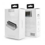 Desire2 Tupla PöytätelineTablet Mac/Ultrabooks Säädettävä Alumiini Hopea