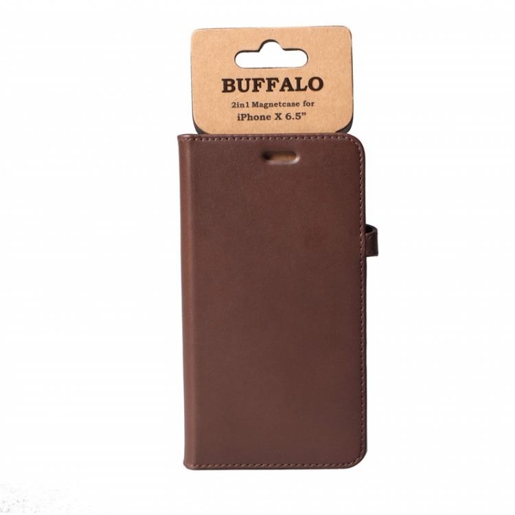 Buffalo Lompakko iPhone XS Max Ruskea