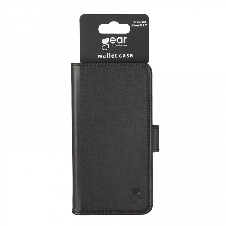 Gear Lompakko Musta - iPhone XR