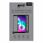 Gear Härdat Glas 3D Full Cover Svart Samsung A6+
