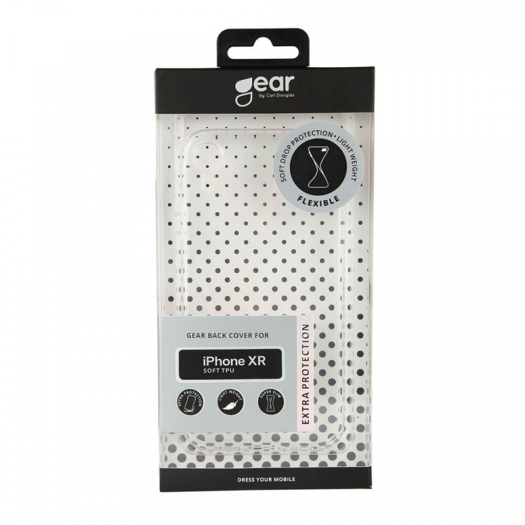Gear Suojakuori TPU Läpinäkyvä - iPhone XR