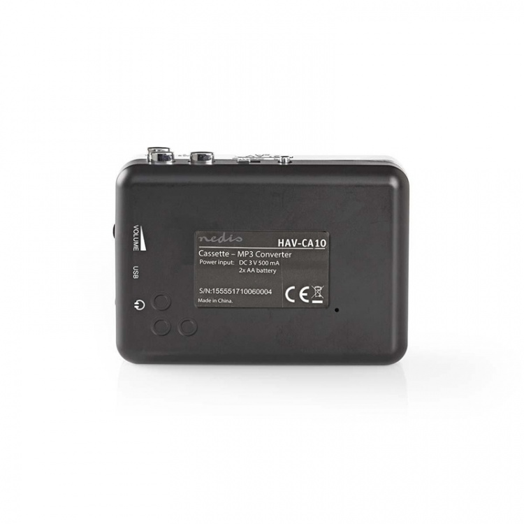Nedis Kasettimuunnin | Kannettava | Tarvikkeet: USB kaapeli | Paristokäyttöinen / USB Virta Nedis Kasettimuunnin | Kannettava | Tarvikkeet: USB kaapeli | Paristokäyttöinen / USB Virta