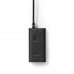 Nedis Bluetooth®-lähetin | Tuloliitäntä: 1x 3.5 mm | AptX ™ Low latency / AptX™ / SBC | Jopa 2 laitetta | Musta
