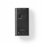 Nedis Bluetooth®-lähetin | Tuloliitäntä: 1x 3.5 mm | AptX ™ Low latency / AptX™ / SBC | Jopa 2 laitetta | Musta