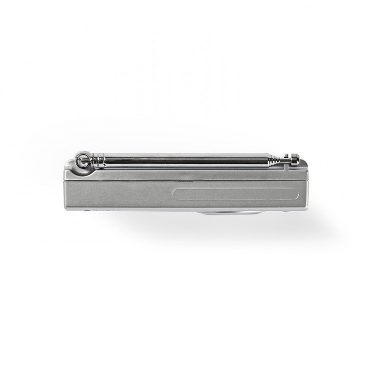 Nedis Maailmaradio | Kannettava malli | AM / FM / SW | Paristokäyttöinen / Verkkovirtakäyttöinen | Digitaalinen | 1.5 W | Kuulokkeiden lähtöliitäntä | Herätyskello | Uniajastus | Harmaa Nedis Maailmaradio | Kannettava malli | AM / FM / SW | Paristokäyttöinen / Verkkovirtakäyttöinen | Digitaalinen | 1.5 W | Kuulokkeiden lähtöliitäntä | Herätyskello | Uniajastus | Harmaa