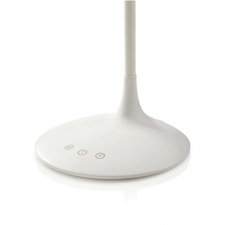 Nedis LED Pyötälamppu | Himmennettävä | 250 lm | Ladattava | Hipaisukytkin | Valkoinen Nedis LED Pyötälamppu | Himmennettävä | 250 lm | Ladattava | Hipaisukytkin | Valkoinen