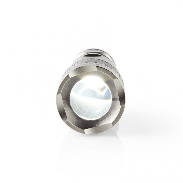 Nedis LED Taskulamppu | Paristokäyttöinen | 4.5 V DC | 5 W | 3x AAA/LR03 | Nimellisvaloteho: 330 lm | Valoalue: 200 m | Säteen kulma: 48 °