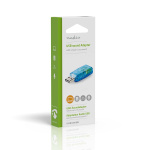 Nedis Äänikortti | 5.1 | USB 2.0 | Mikrofonin liitäntä: 1x 3.5 mm | Kuulokkeiden liitäntä: 3.5 mm Uros