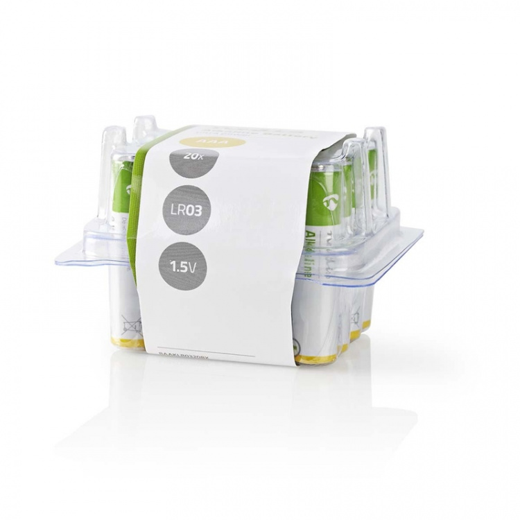Nedis Alkaliparisto AAA | 1.5 V DC | 20 Kpl pakkaus