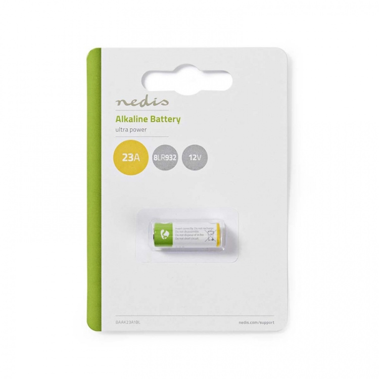 Nedis Alkaliparisto 23A | 12 V DC | 8LR932 | 1-Pakkaus