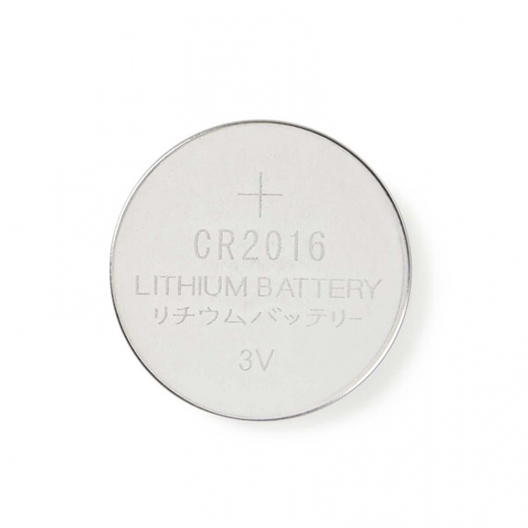 Nedis Litiumnappiparisto CR2016 | 3 V DC | 5 Kpl pakkaus